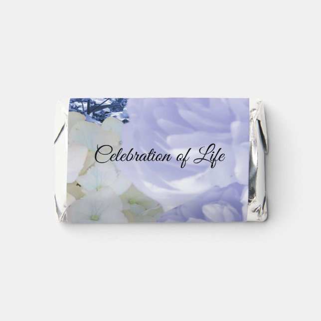 Florals Celebration of Life Hershey's Miniatures (Front)