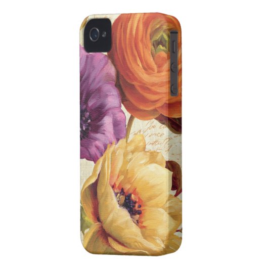 Florals in Full Bloom Case-Mate iPhone Case (Back Left)