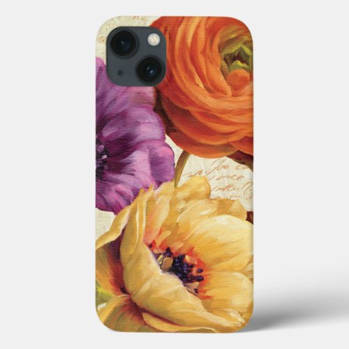 Florals in Full Bloom iPhone 13 Case