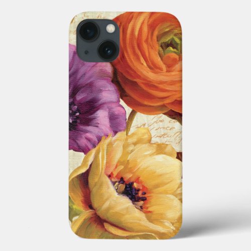 Florals in Full Bloom iPhone 13 Case