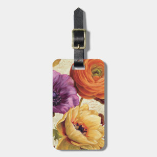 Florals in Full Bloom Luggage Tag