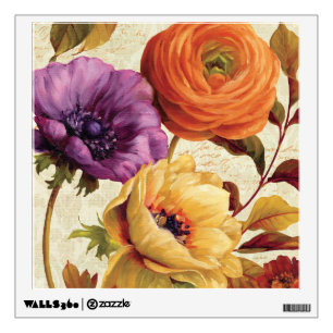 Florals in Full Bloom Wall Sticker
