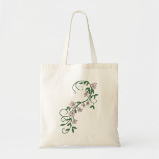 florals loer tote bag