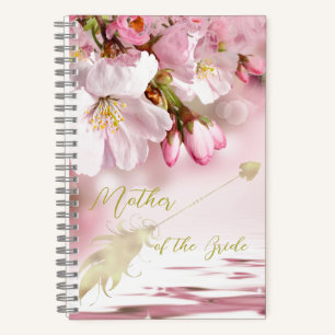 Florals Mother of Bride Personalized  Notebook