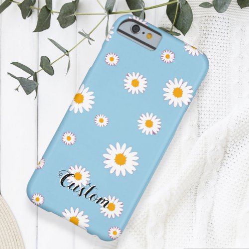 Florals Pattern Daisy Personalize iPhone Max case