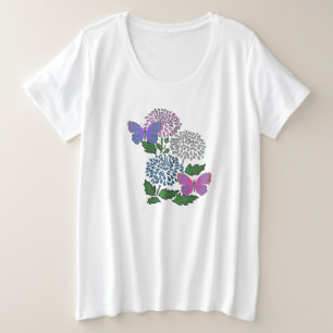 Floratopia Plus Size T-Shirt