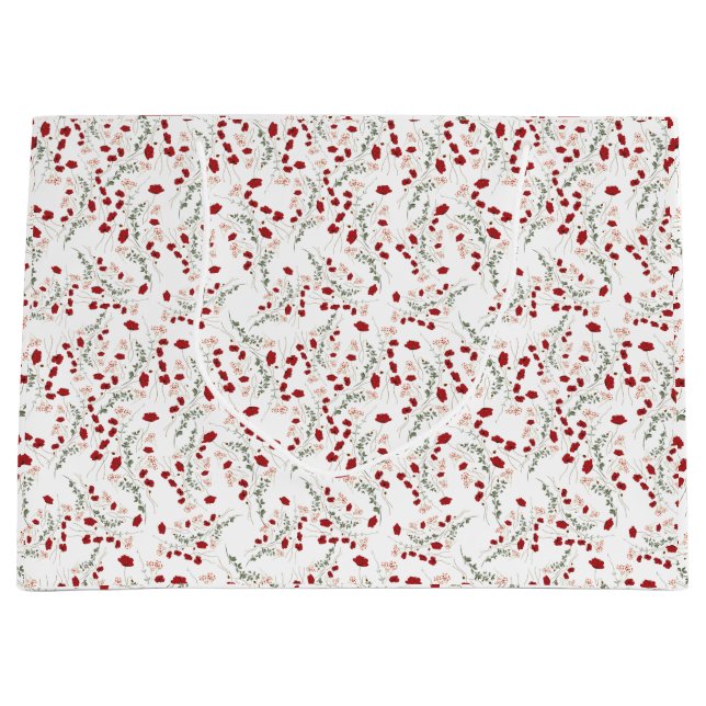 Floreal Paper Shopping Bags (Front)