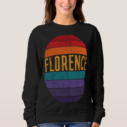 Florence Alabama  Pacific Coast Sunset 5 Distresse Sweatshirt