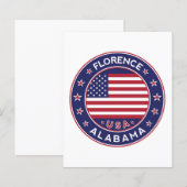 Florence, Alabama, USA (Front/Back)