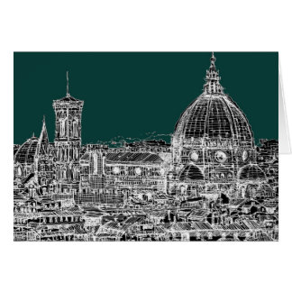 Florence architecture drawing cards