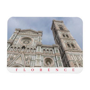 Florence Cathedral and Campanile view magnet