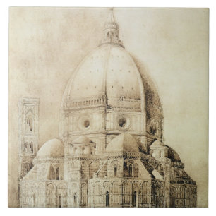 Florence Cathedral from the East, from 'Fragments Ceramic Tile