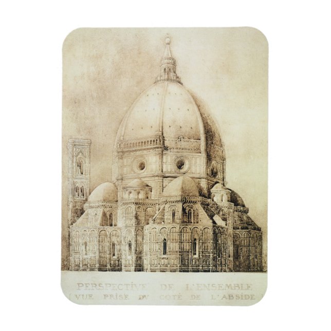 Florence Cathedral from the East, from 'Fragments Magnet (Vertical)