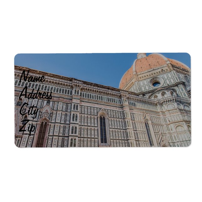 Florence Cathedral Label (Front)
