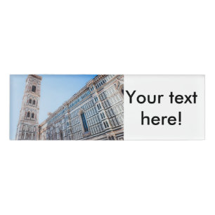 Florence Cathedral Name Tag