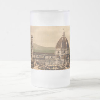 Florence Cathedral, Tuscany, Italy Frosted Glass Beer Mug