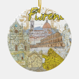 Florence Ceramic Ornament