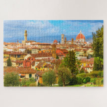 City Puzzle Firenze Florence Premium Puzzle Erwachsenenpuzzle Städtepuzzle 
