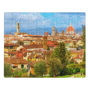 Florence City Skyline Tuscany Italy Jigsaw Puzzle