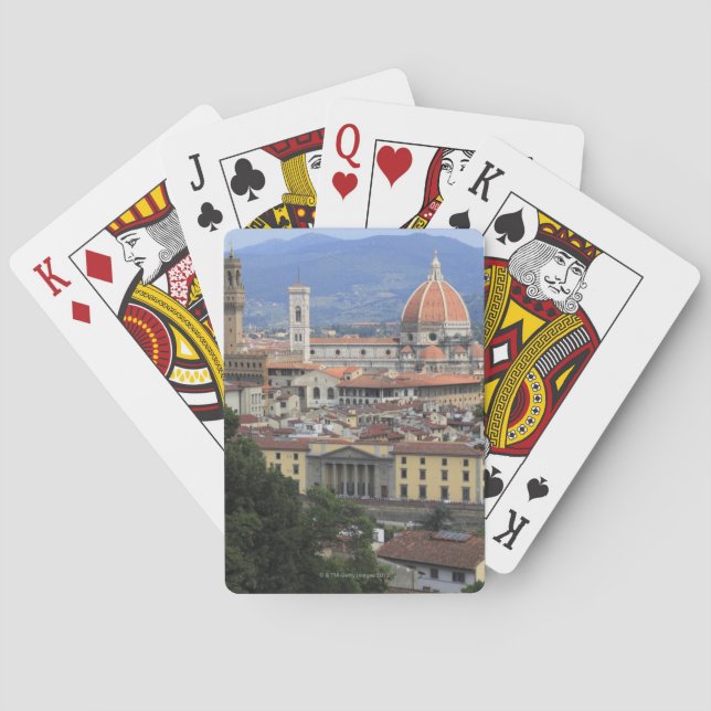 Florence Cityscape Poker Cards (Back)