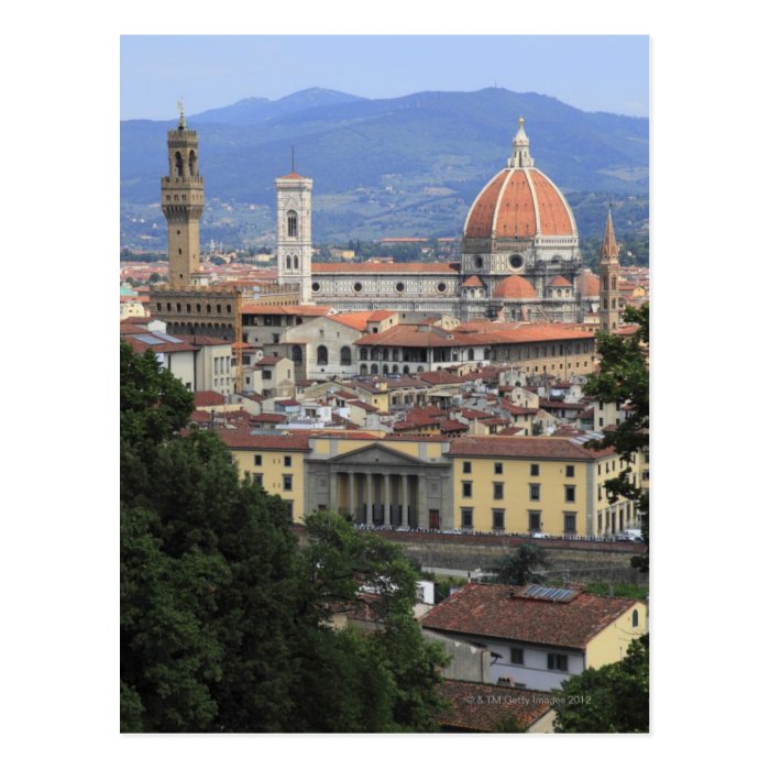 Florence Cityscape Post Card