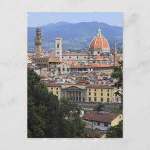 Florence Cityscape Postcard