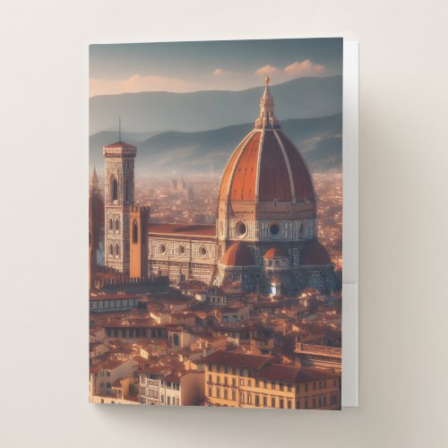 Florence Duomo Santa Maria del Fiore Italy Travel Pocket Folder Florence Duomo Santa Maria del Fiore Italy Travel Pocket Folder