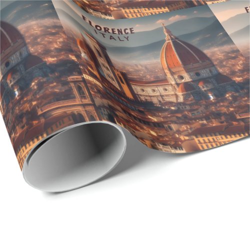Florence Duomo Santa Maria del Fiore Italy Travel Wrapping Paper