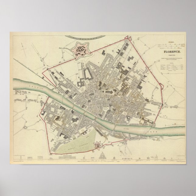 Florence Firenze Poster (Front)