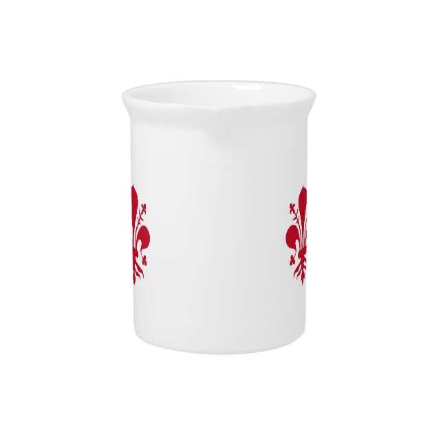 Florence Flag Pitcher (Front)