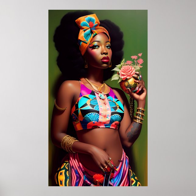 Florence Flowering - Ken Gage Art Poster (Front)