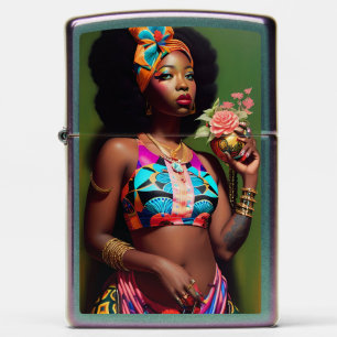 Florence Flowering - Ken Gage Art Zippo Lighter