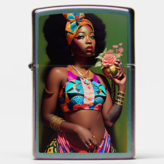 Florence Flowering - Ken Gage Art Zippo Lighter