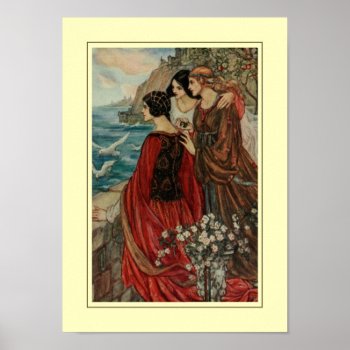 Florence Harrison Poster by Vintagearian at Zazzle