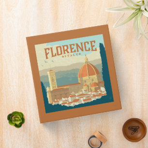 Florence, Italy 3 Ring Binder