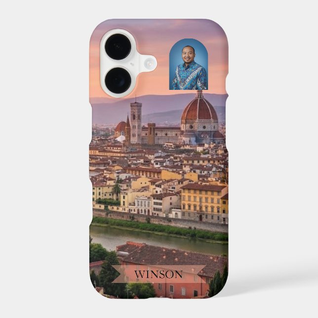 Florence Italy Aesthetic Renaissance Case-Mate iPhone Case (Back)