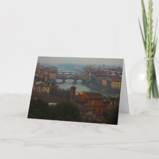 Florence, Italy Card