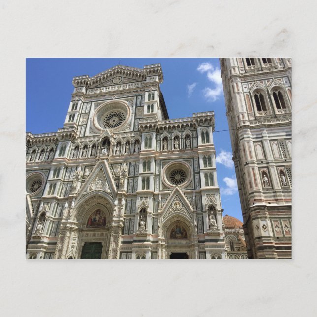 Florence Italy Cathedral Postcard (Front)