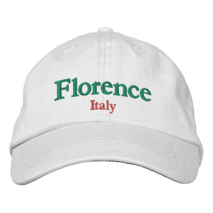 Florence Italy City Pride Embroidered Baseball Cap
