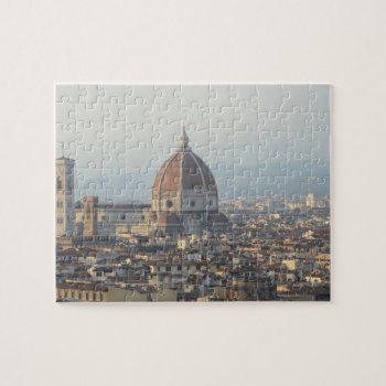 Florence Italy Cityscape Jigsaw Puzzle by bbourdages at Zazzle