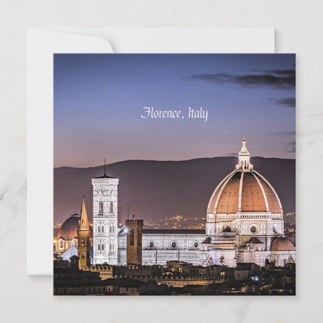 Florence, Italy cityscape photograph (Front)