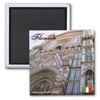 Florence Italy Cool Magnet Design by vitaliy at Zazzle