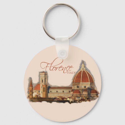 Florence Italy Duomo Keychain
