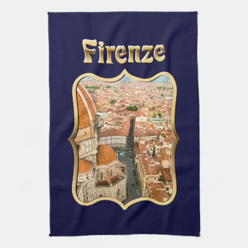 Florence Italy Duomo Kitchen Towel