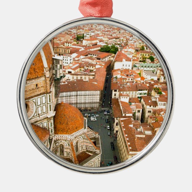 Florence, Italy (Duomo) Metal Ornament (Front)