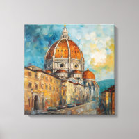 Florence, Italy | Duomo | Oil Painting Style