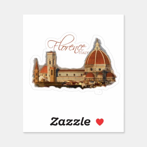 Florence Italy Duomo Sticker