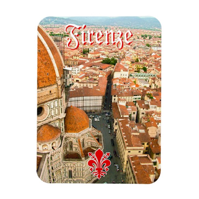 Florence, Italy  - Il Duomo di Firenze Magnet (Vertical)