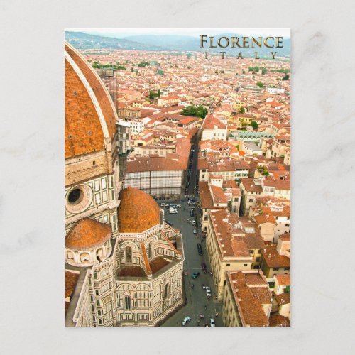Florence Italy  _ Il Duomo di Firenze Postcard