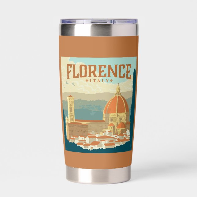 Florence, Italy Insulated Tumbler (Front)